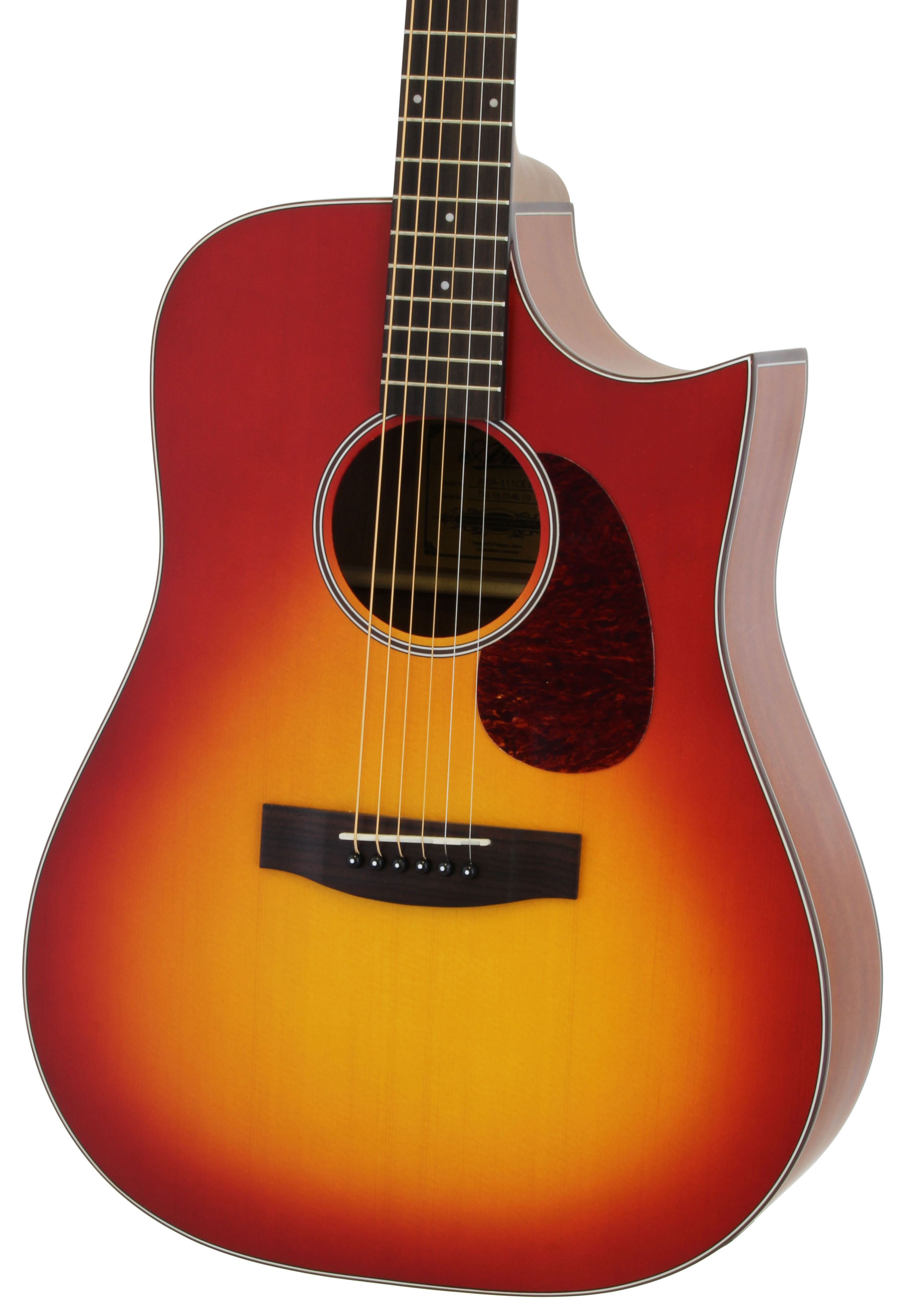 ARIA 111 CE, cherry sunburst matte