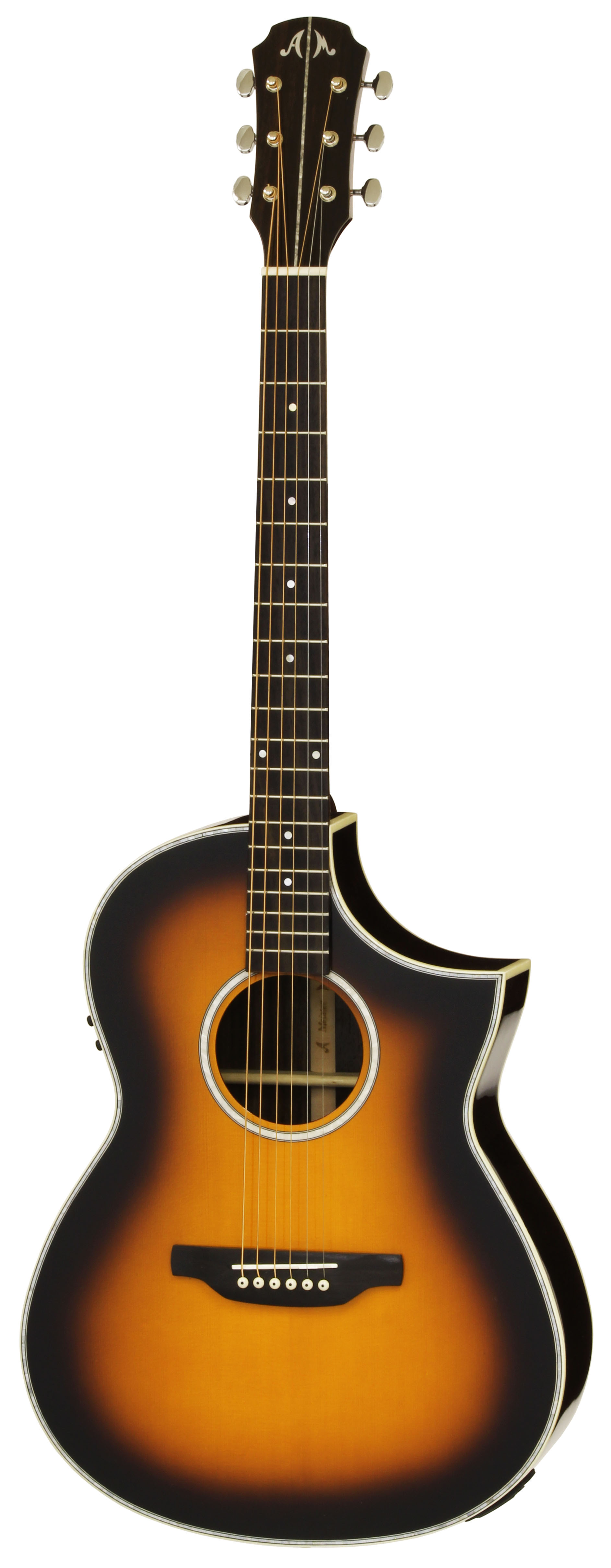 ARIA MSG 02 CE, brown sunburst glossy