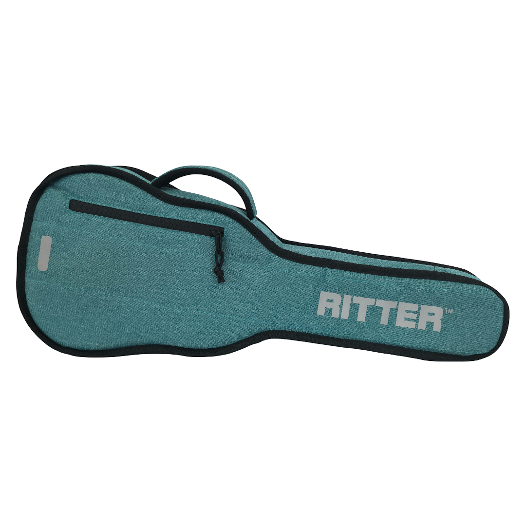 Ritter Gigbag Evilard  Soprano Ukulele, Aqua Green