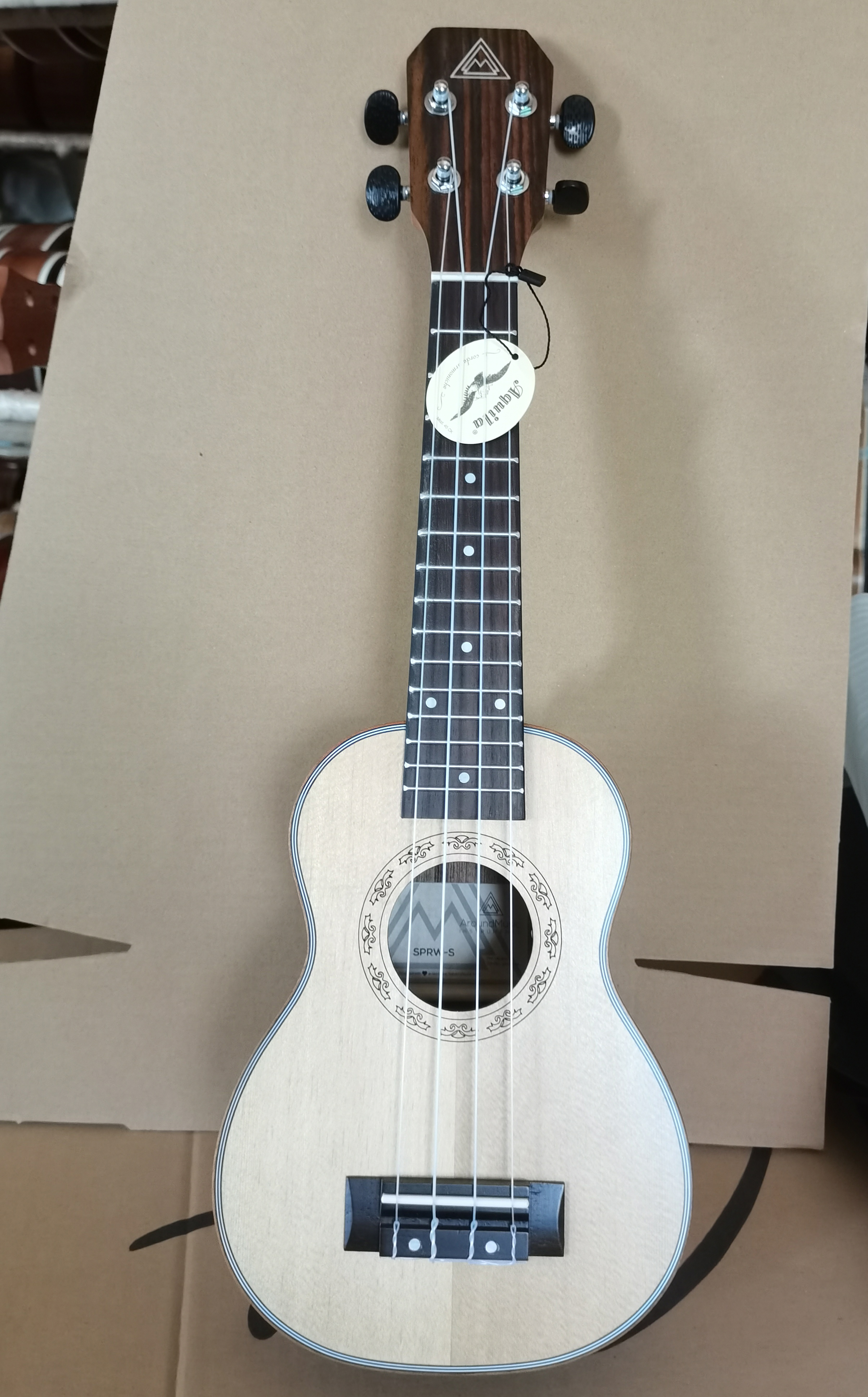 Around Music Instruments SPRW Sopran Ukulele