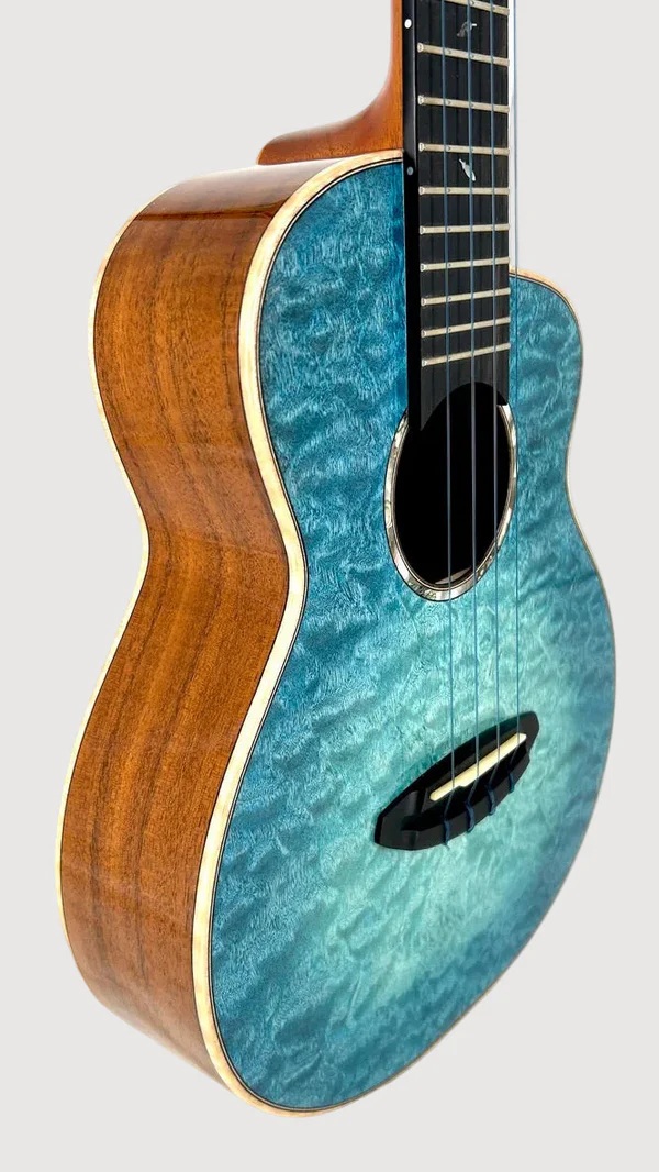 aNueNue UT188MB Feather Series – Premium Tenor Ukulele mit Double-Top und 5A Taiwan Koa