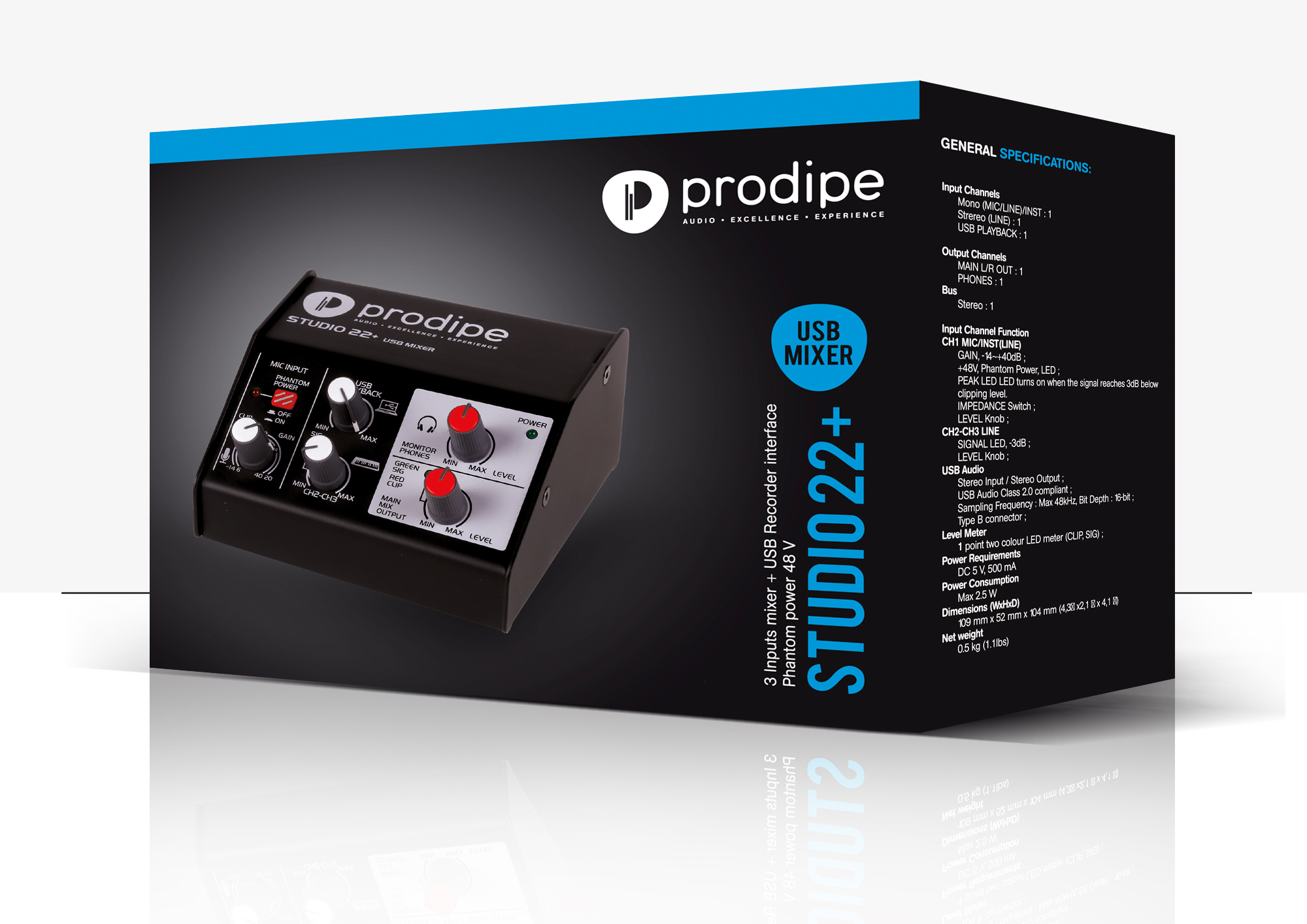 Prodipe  STUDIO 22 +