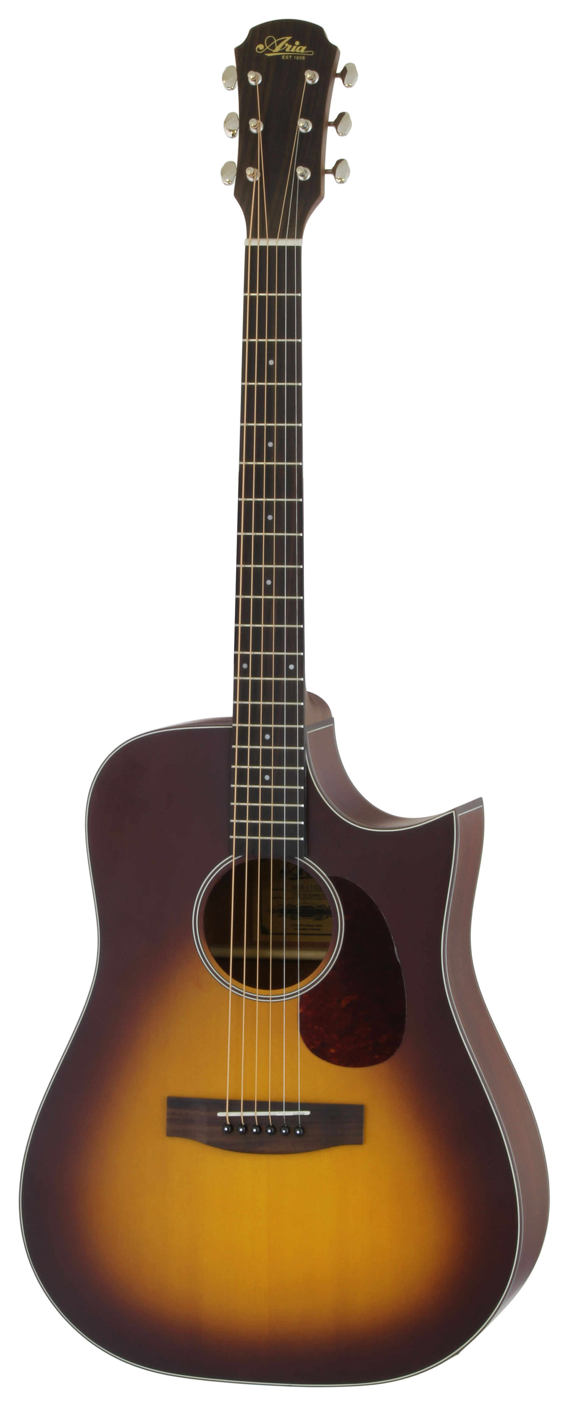 ARIA 111 CE, tobacco sunburst matte