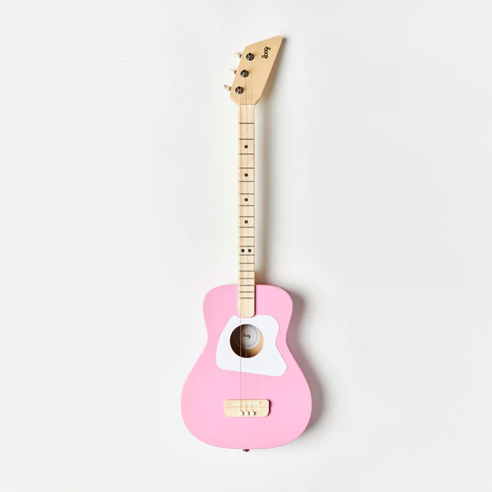 Loog PRO Acoustic Guitar - Pink