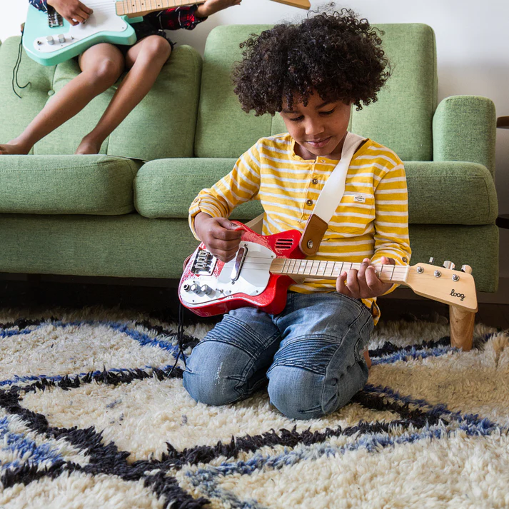 Loog Mini Electric Guitars - White Loog Mini Electric Guitars - White