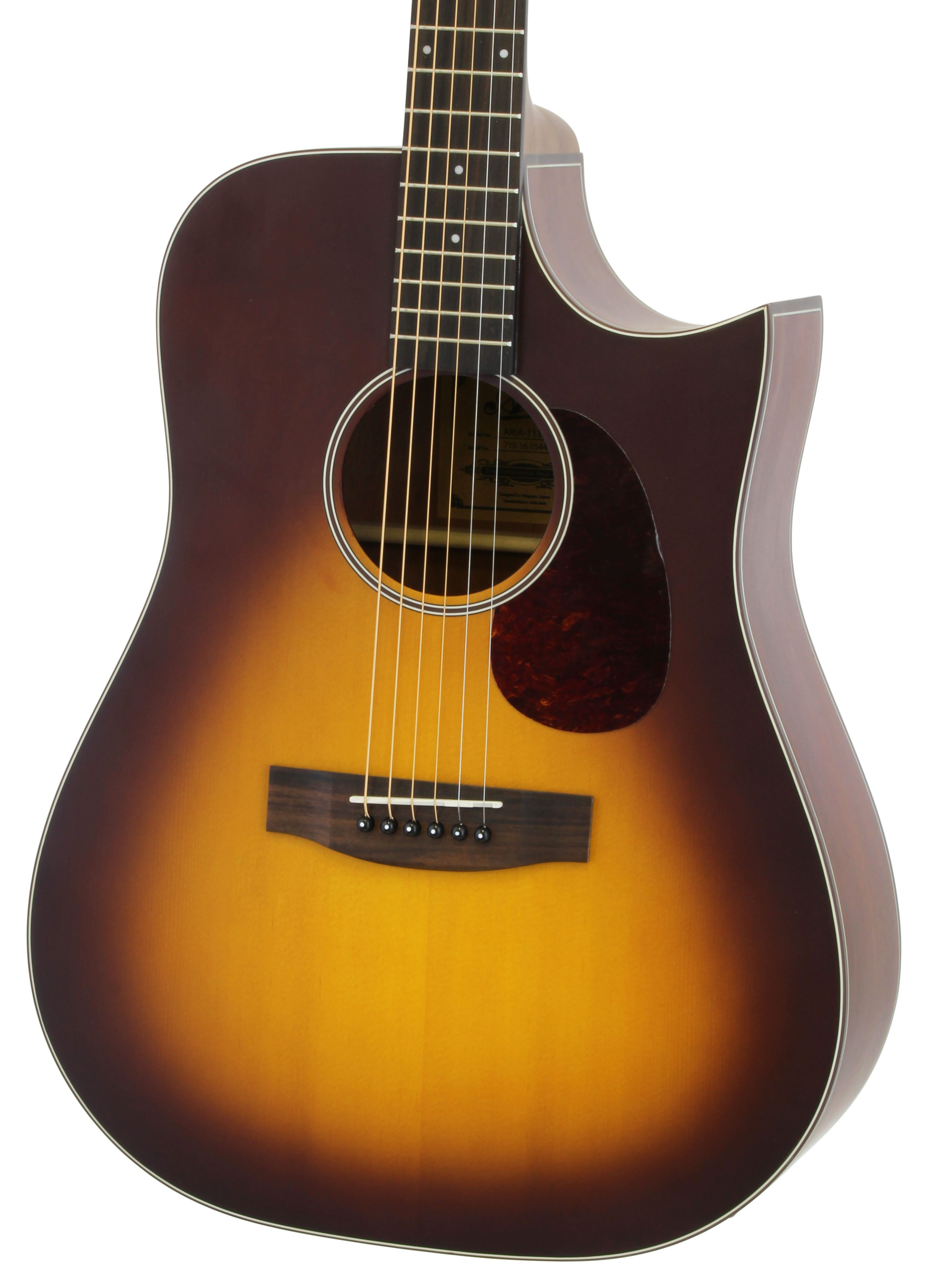 ARIA 111 CE, tobacco sunburst matte