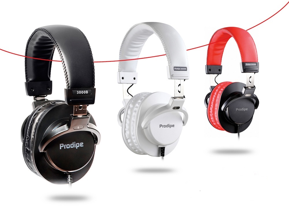 Prodipe Kopfhörer 3000, black/red