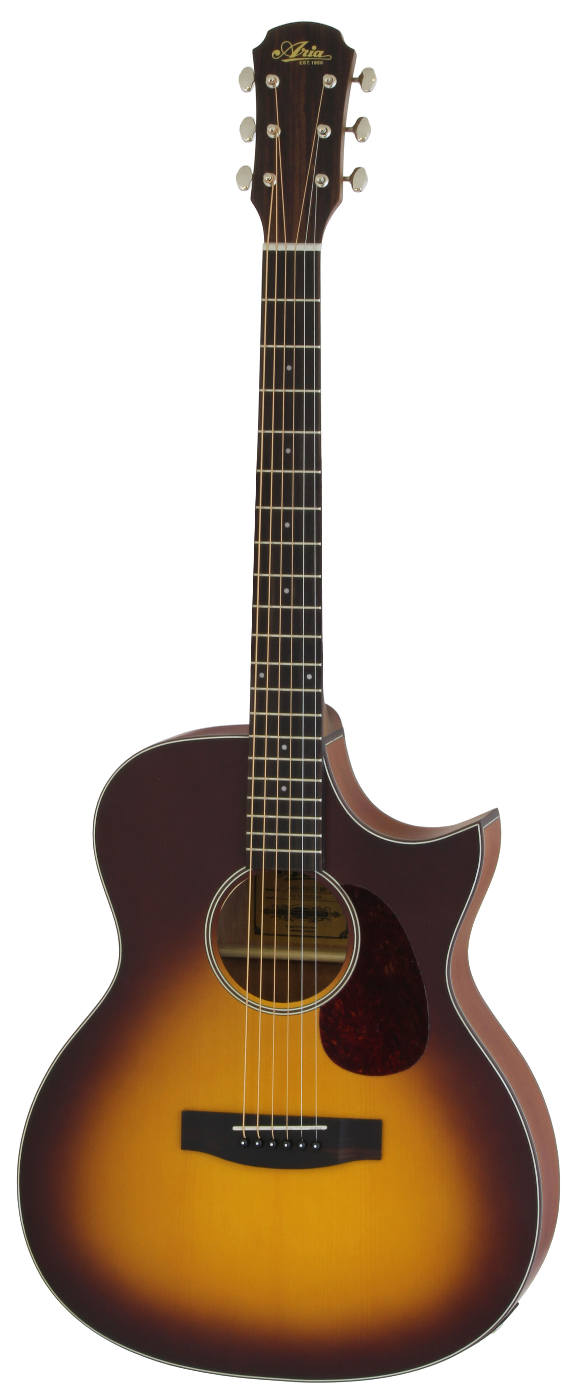 ARIA 101 CE, tobacco sunburst matte