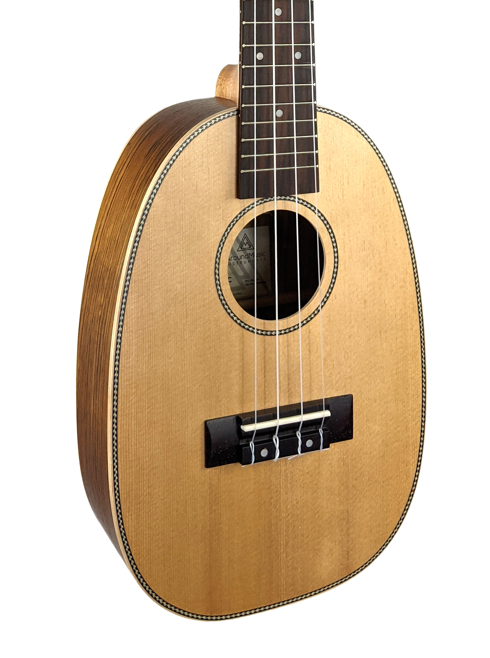 Around Music Instruments Pineapple Spruce Concert Ukulele