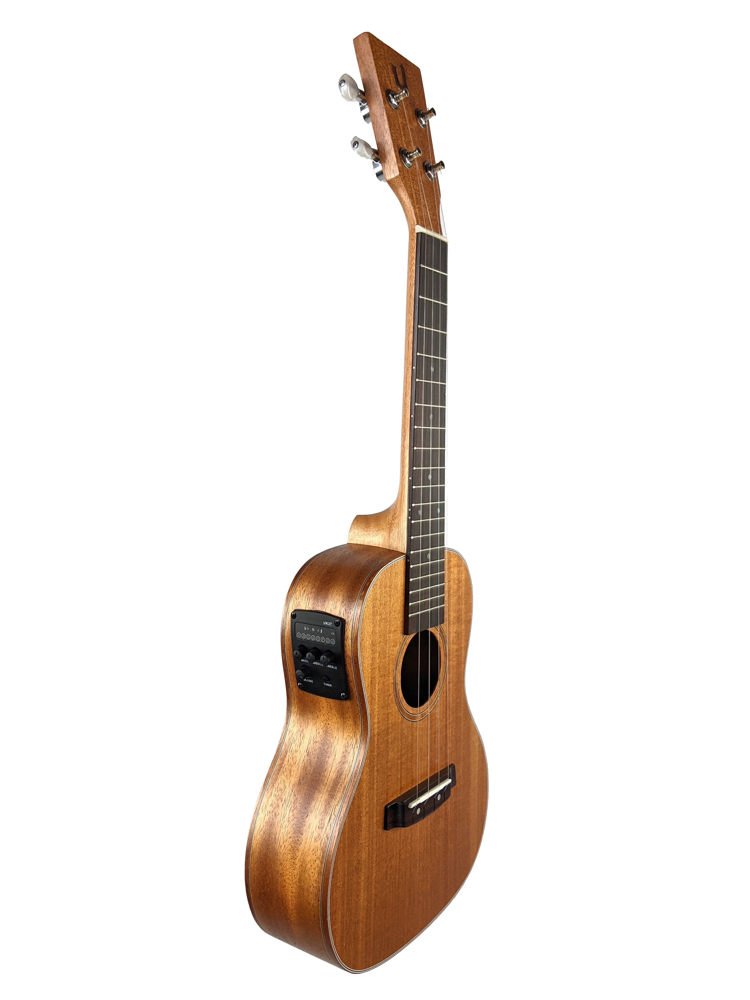 U-Turn Flow Concert Ukulele - solid top & EQ 