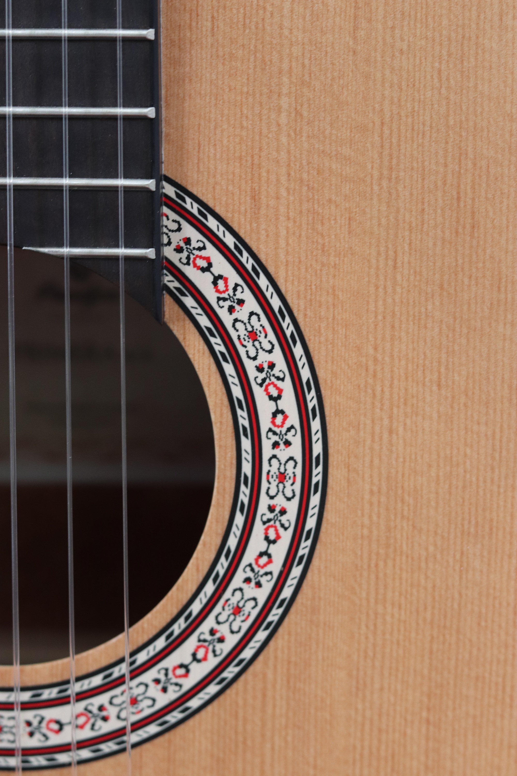 Prodipe-Guitars-Primera-rosace Prodipe Guitar PRIMERA 7/8