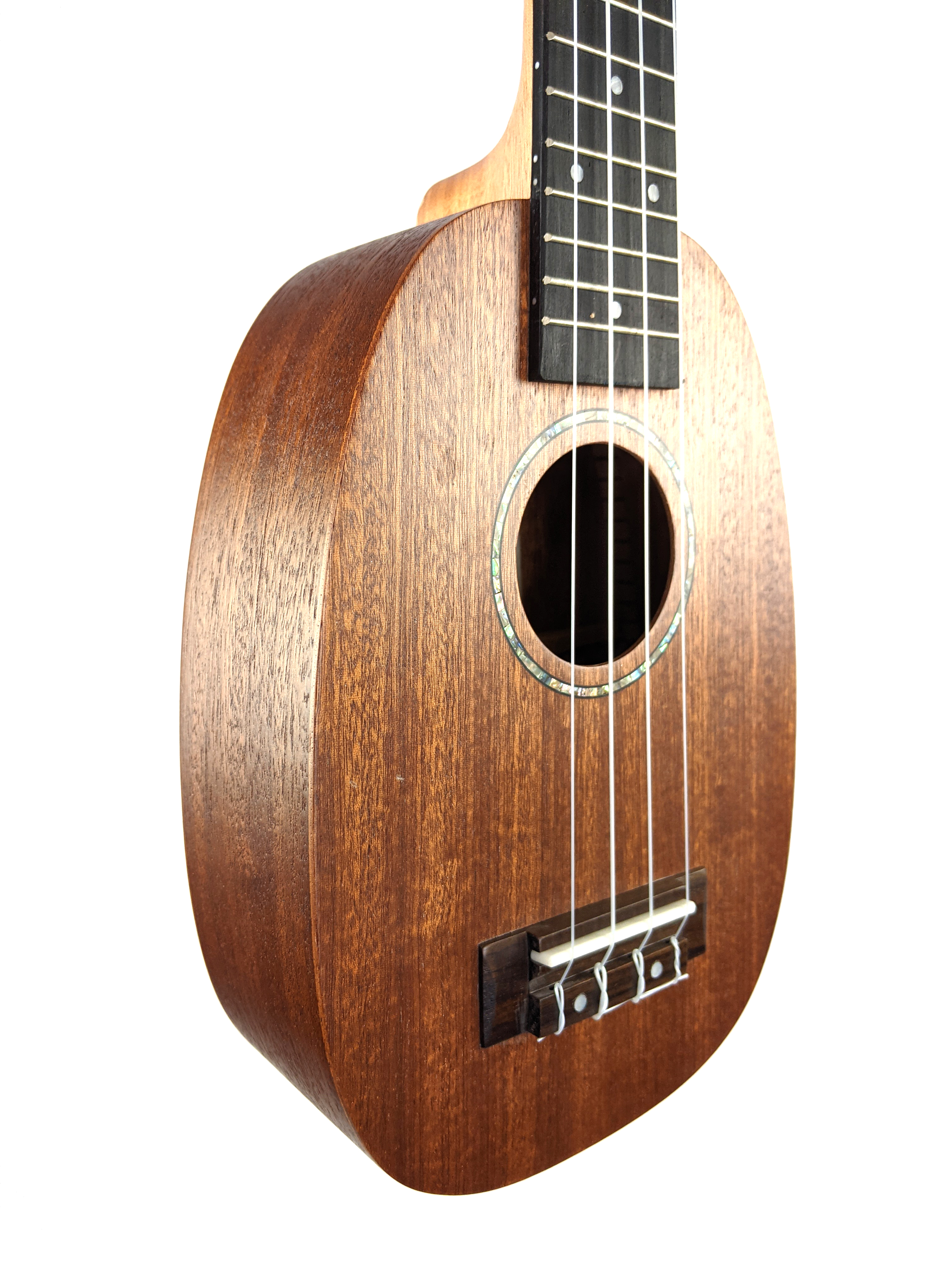 Around Music Instruments Pineapple Sapele Sopran Ukulele