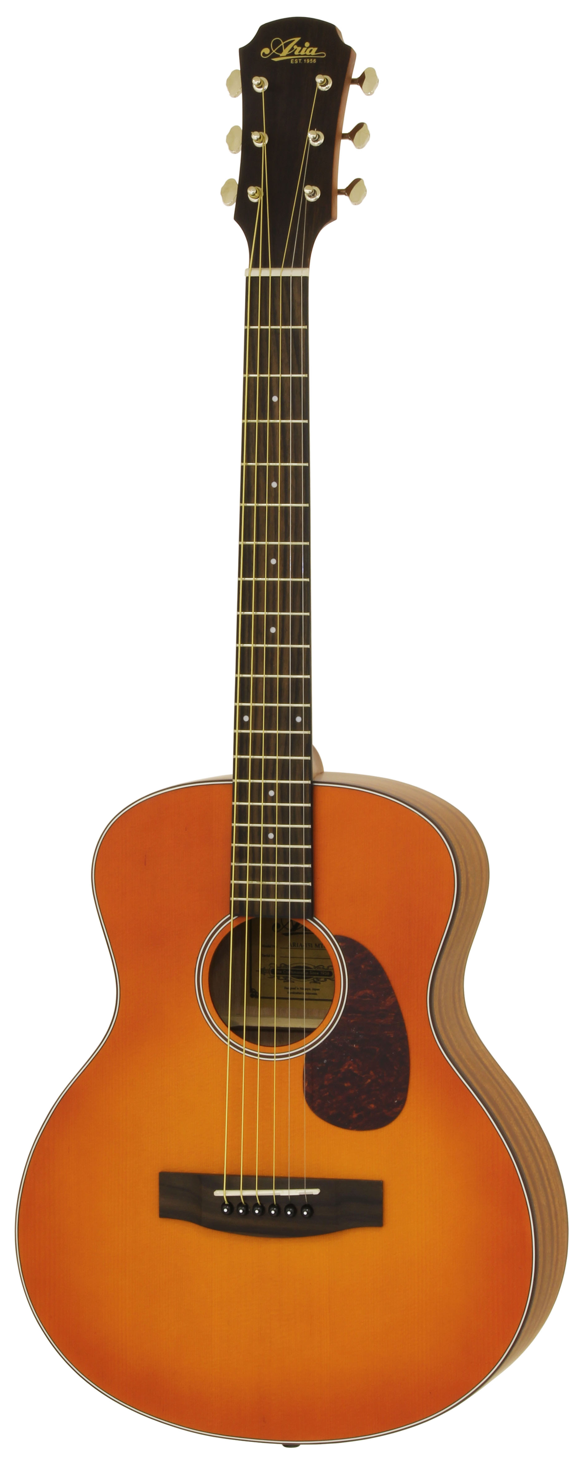 ARIA 151, orange sunburst matte