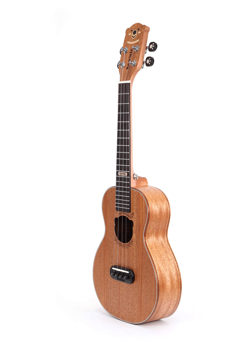 Bearlele Woody - Konzert Ukulele inkl. stabilem Gigbag Bearlele Woody - Konzert Ukulele inkl. stabilem Gigbag