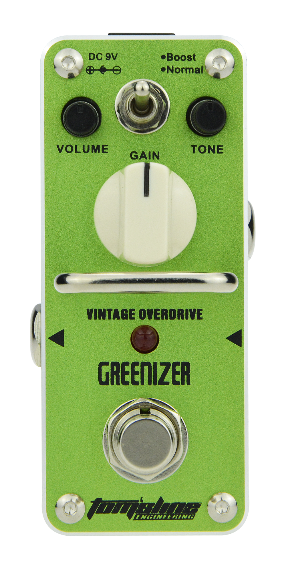 Tomsline Pedal AGR 3 - Greenizer Vintage tube-like Overdrive