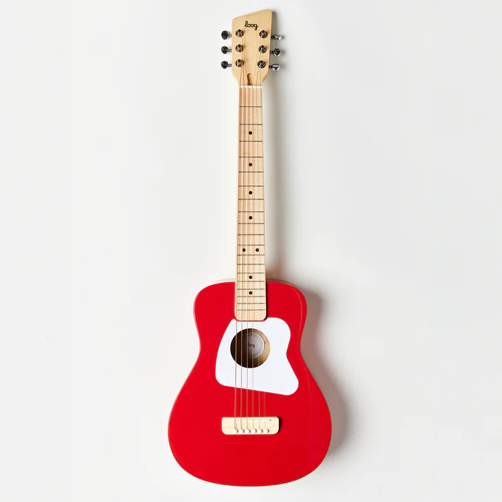 Loog Pro Acoustic Guitar VI - Red