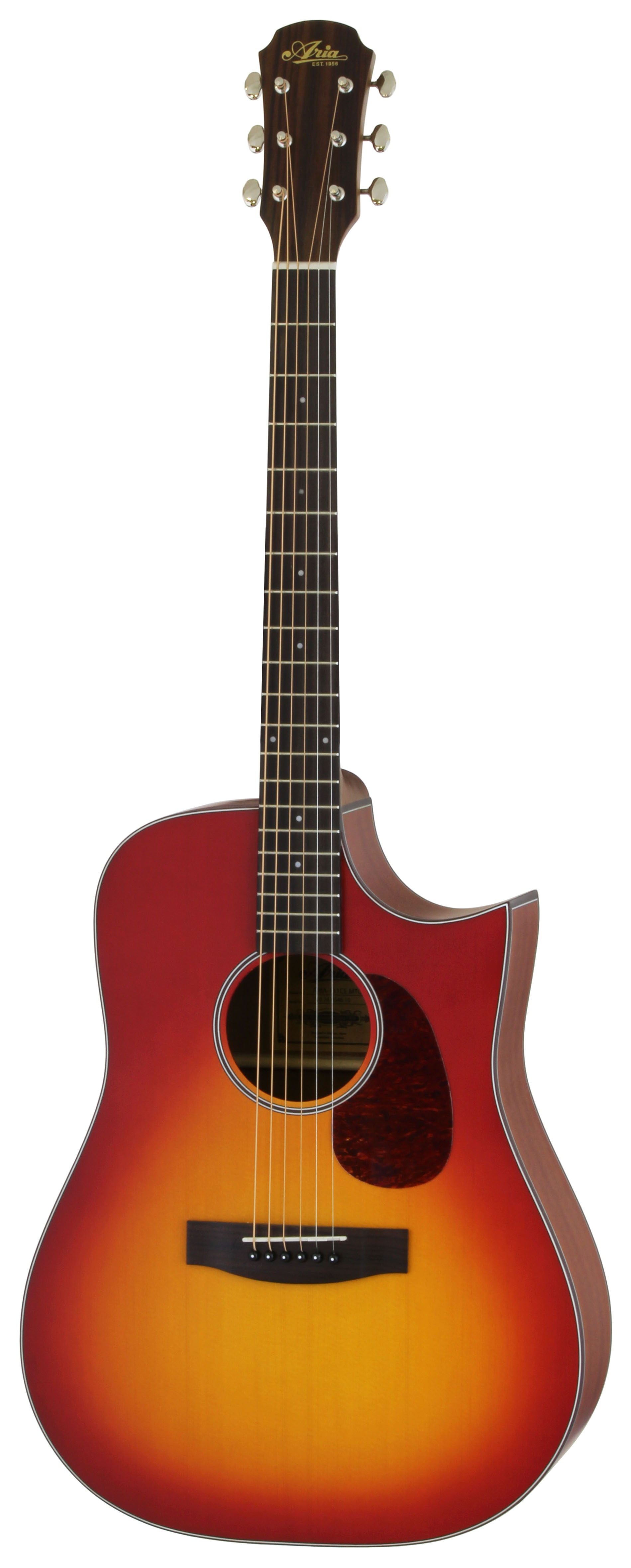 ARIA 111 CE, cherry sunburst matte