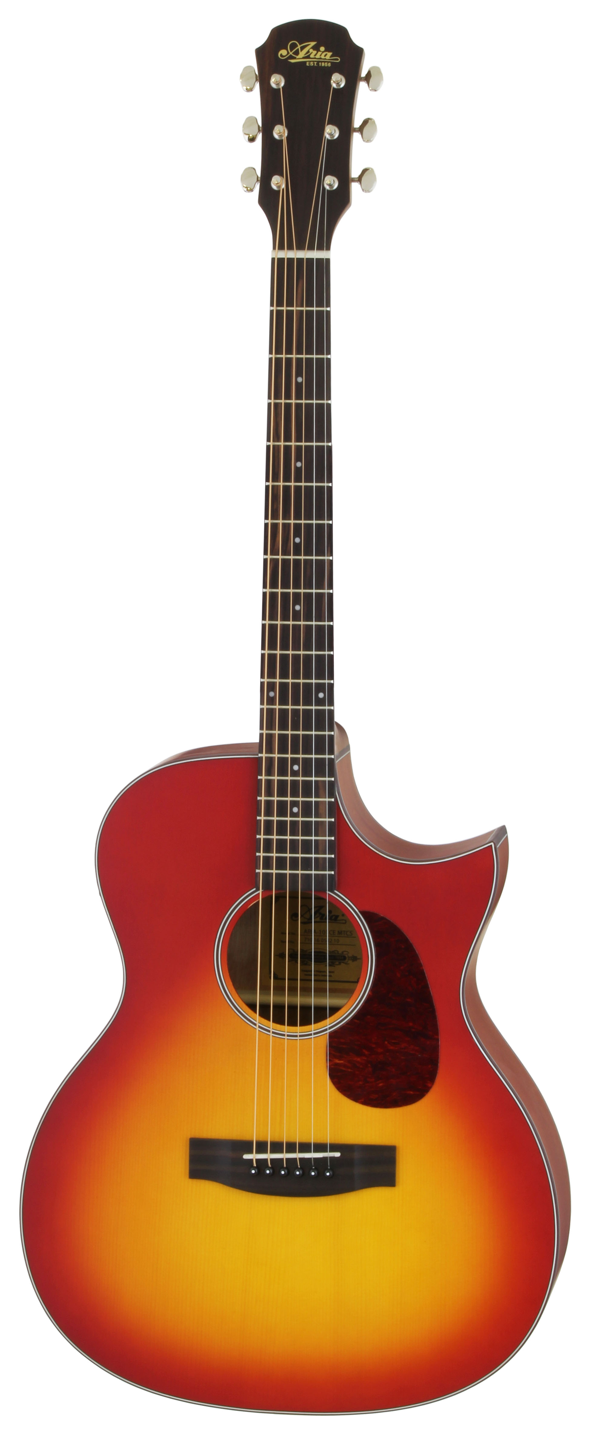 ARIA 101 CE, cherry sunburst matte