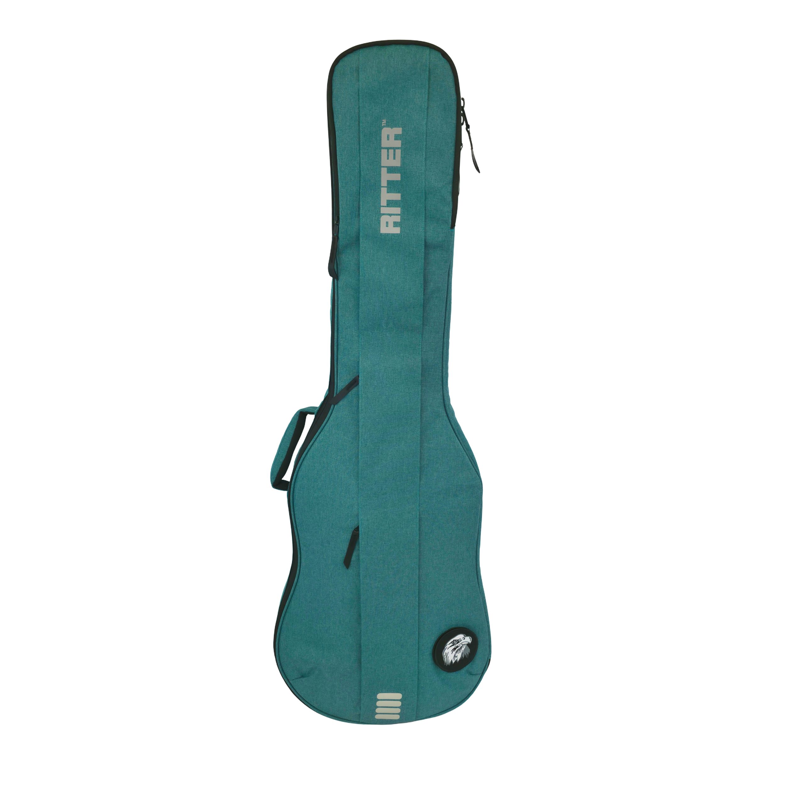 Ritter Gigbag Bern Bass Guitar, Aqua Green