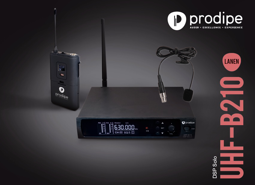 Prodipe Audio UHF B210DSP lavalier Solo