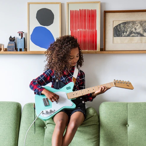 Loog Pro Electric Guitars VI - Pink