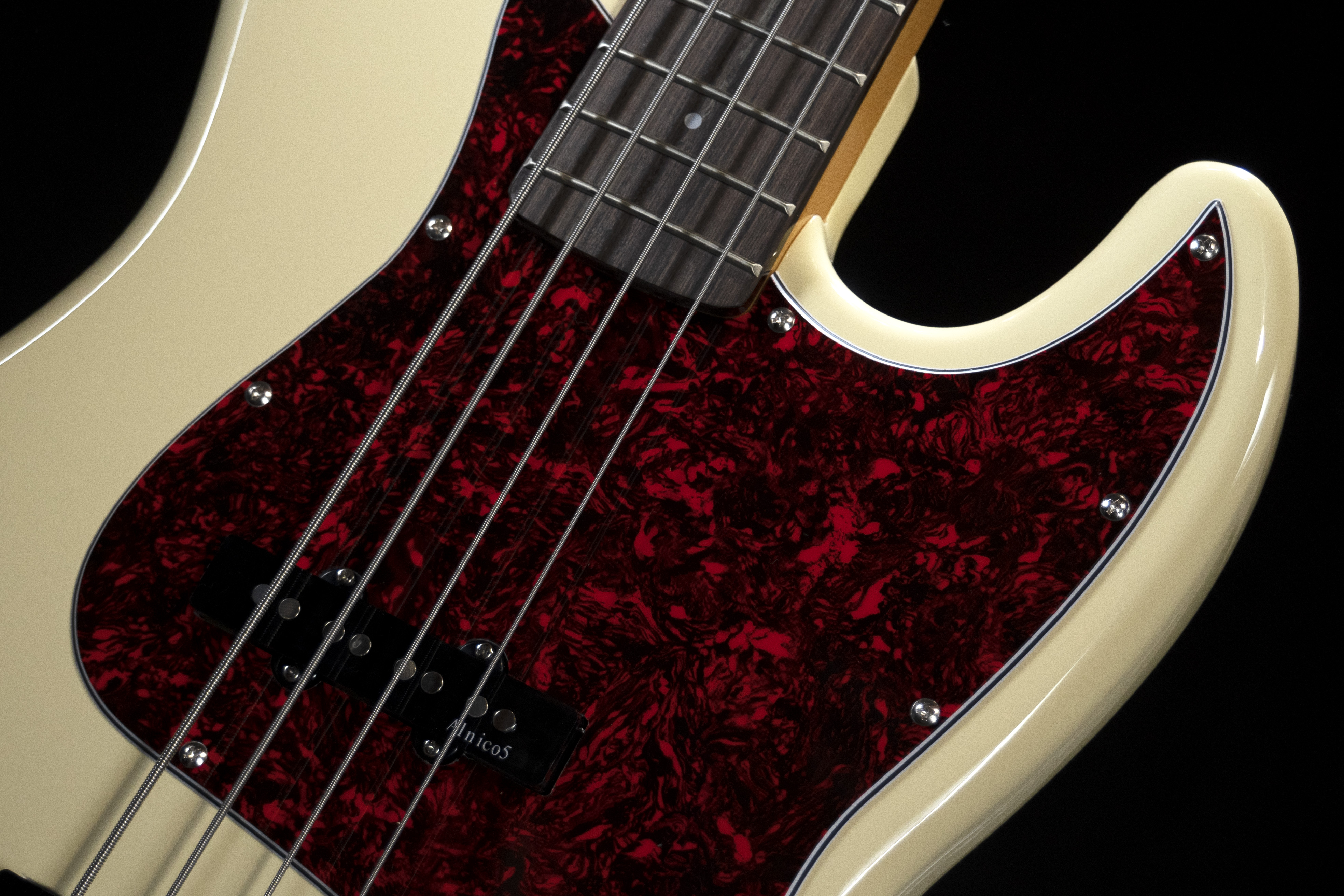 Prodipe Jazz Bass JB80 RA, vintage white