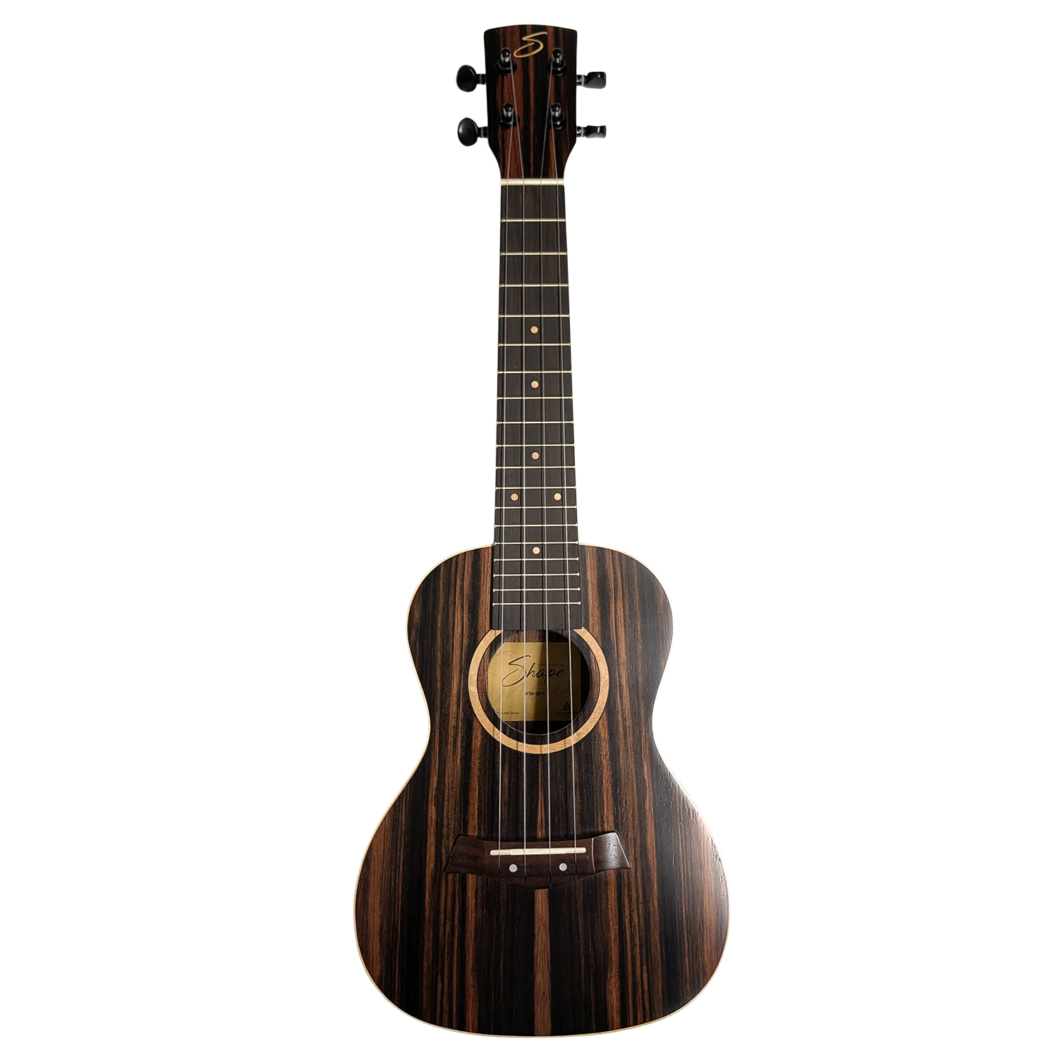 Shape Ukulele Konzert Ebony, W38  