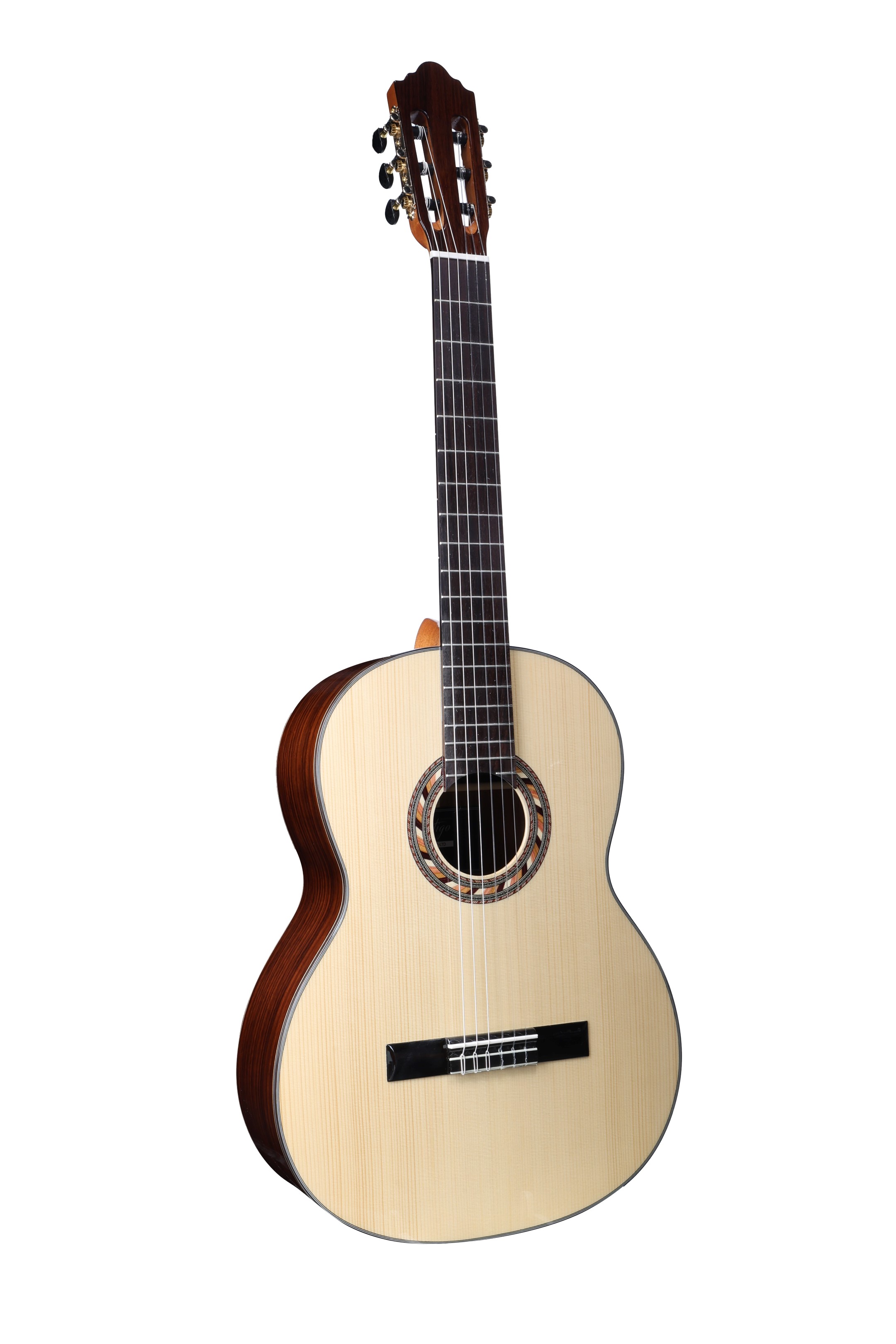 Contigo Konzertgitarre, hochglanz - Karin Rost Rosette; C-H-105-KR-LTD