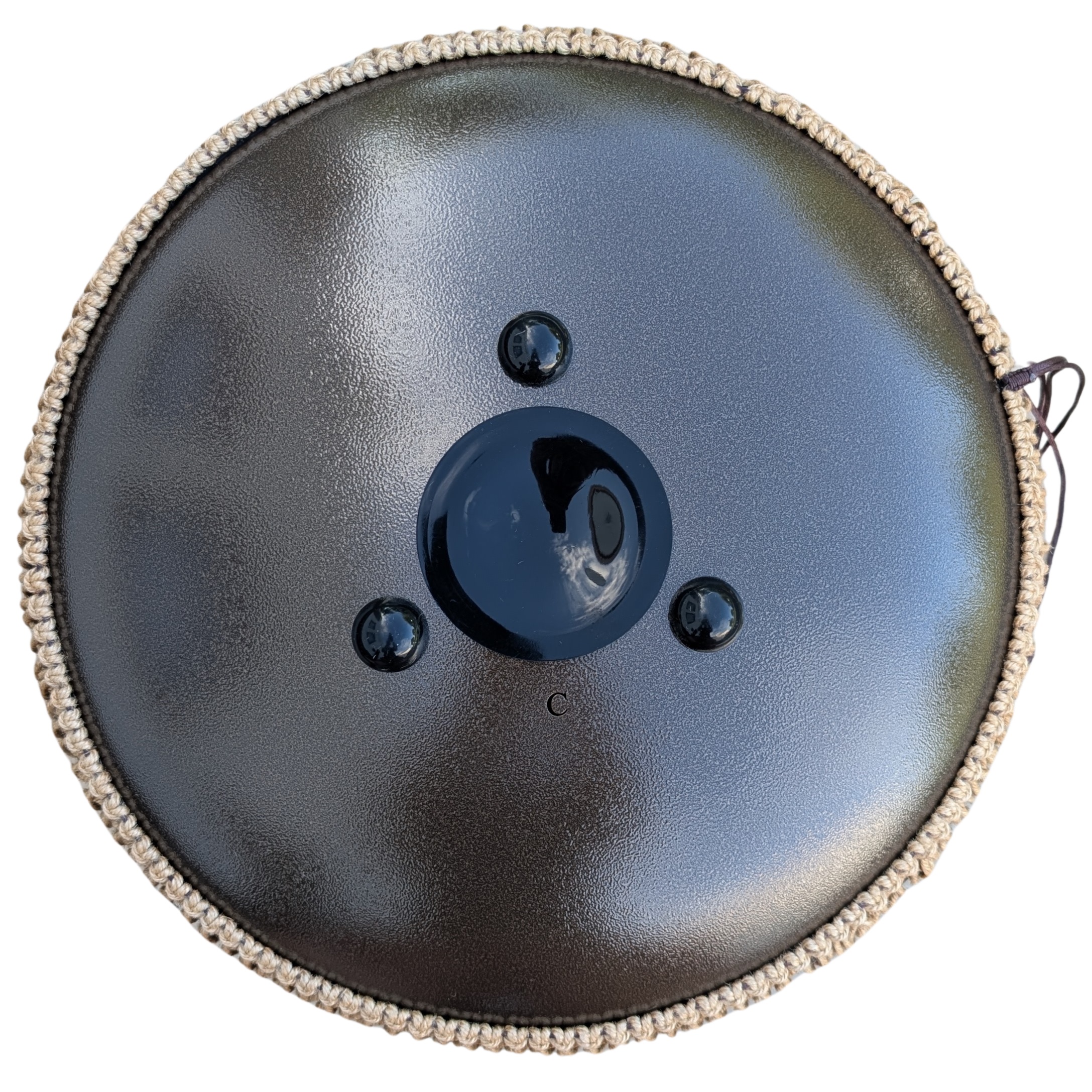U-Turn EQ 432Hz Wood & Steel Tongue Drum 12" 10 Töne - Jewel Green