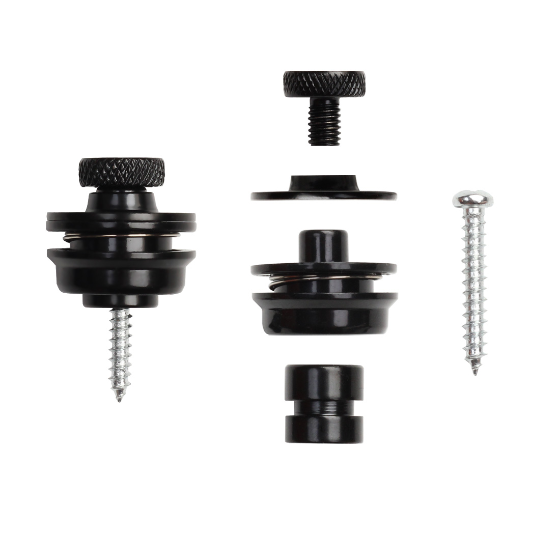 Guitar lock pins, schwarz Guitar lock pins, schwarz