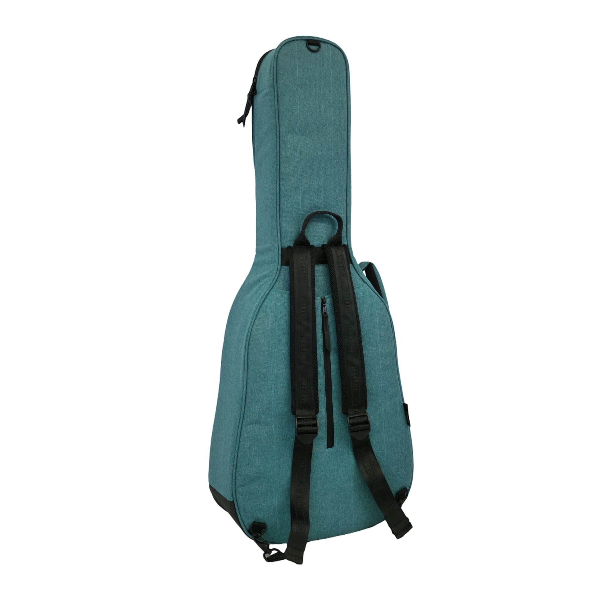 Ritter Gigbag Bern Classical 1/2 Guitar, Aqua Green